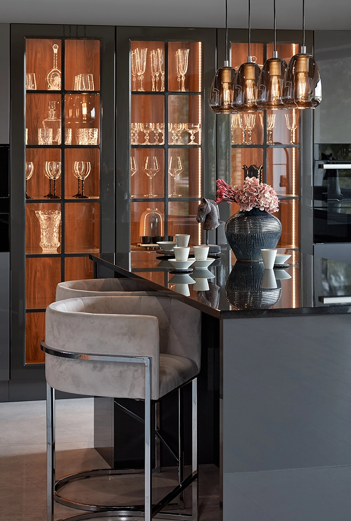 Kuchnia z widokiem na padok